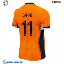 Fotballdrakt Herre Nederland Cody Gakpo #11 Hjemmedrakt EM 2024 Kortermet